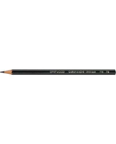 Creion de grafit Caran d'Ache Grafwood - 7В - 1