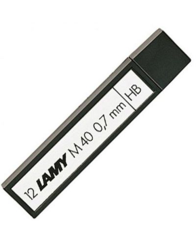 Grafit pentru creion Lamy - 0.7 mm HB, 12 bucati - 1