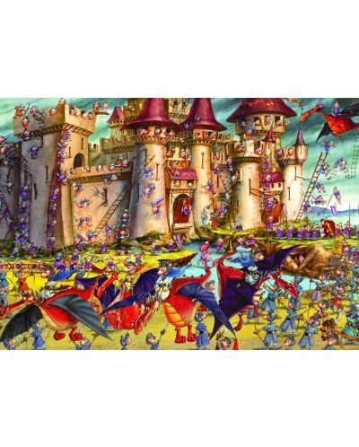 Puzzle Grafika die 1000 piese - Castele si palate, Francois Ruyer - 2