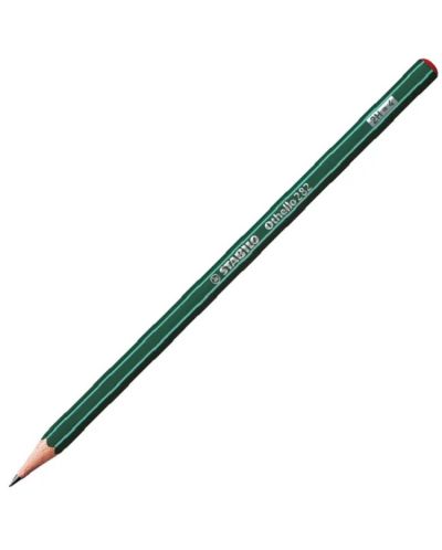 Creion grafit Stabilo Othello – 2Н, corp verde - 1