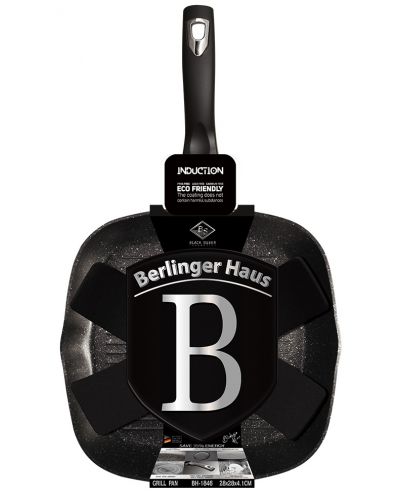 Tigaie grătar Berlinger Haus - Black Silver Collection, 28 х 28 cm,cu protector - 4