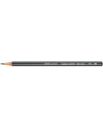 Creion de grafit Caran d'Ache Grafwood - 5В - 1