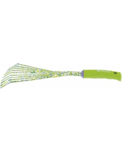 Greblă tip evantai  Palisad - Flower Green, 7.5 x 38.5 cm - 1