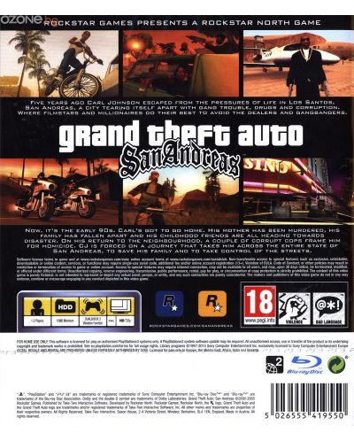 Grand Theft Auto: San Andreas (PS3) - 3