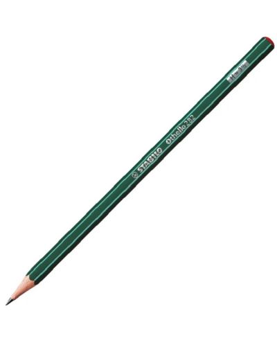 Creion grafit Stabilo Othello – Н, corp verde - 1