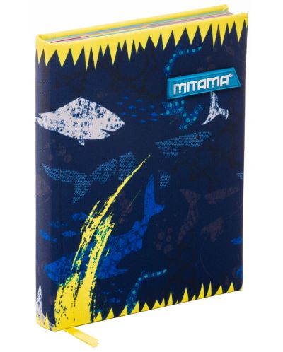 Agenda Mitama А5 - Shark, cu coperti textile - 1