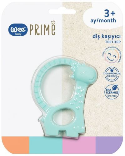 Jucărie pentru dentiție Wee Baby - Prime, albastră - 2