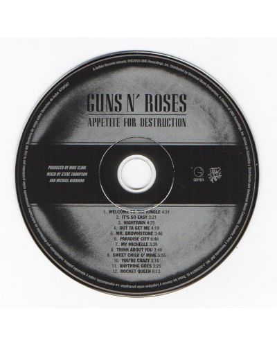 Guns N' Roses - Appetite for Destruction (CD) - 2