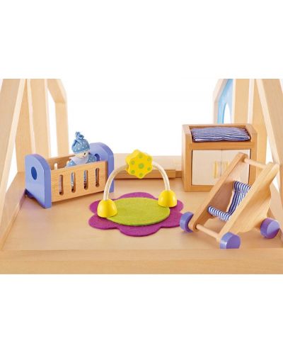 Set min mobilier din lemn Hape - Mobilier pentru camera bebelusului  - 5