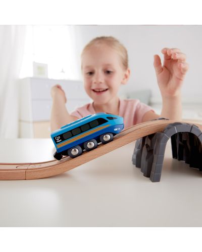 Tren din lemn cu comanda Hape - 3