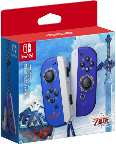 Nintendo Switch Joy-Con (set controllere) The Legend of Zelda Skyward Sword HD Edition - 1