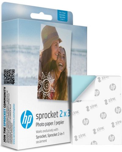 Hârtie HP - Zink 2x3", 100 de bucăți - 2
