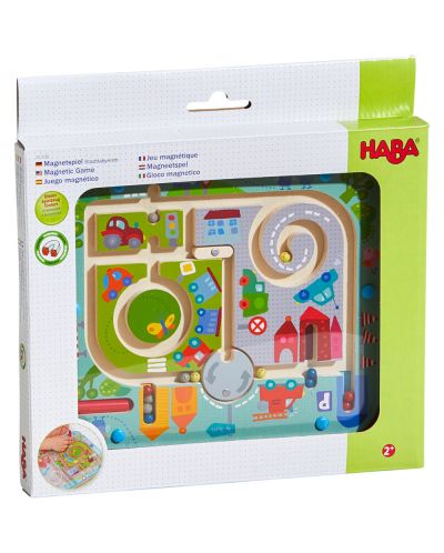 Joc magnetic pentru copii Haba - Oras - 2
