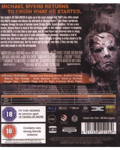Halloween II (Blu-Ray)	 - 2