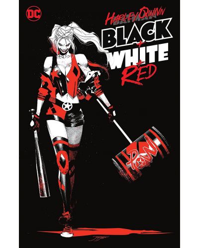 Harley Quinn: Black + White + Red - 1