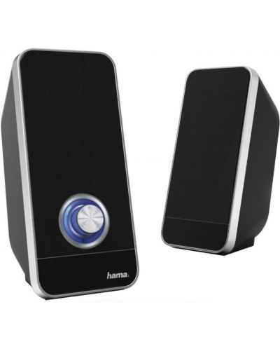 Sistem audio Hama Sonic LS-206 - 2.0, negru/gri - 1