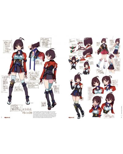 Haruhiko Mikimoto. Arhivele designului de personaje (Ediție actualizată în limba engleză) - 8