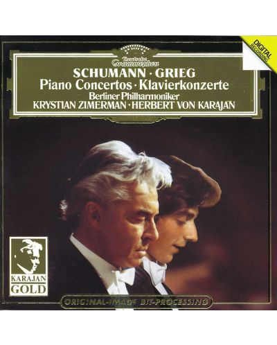Herbert von Karajan - Schumann / Grieg: Piano Concertos (CD) - 1