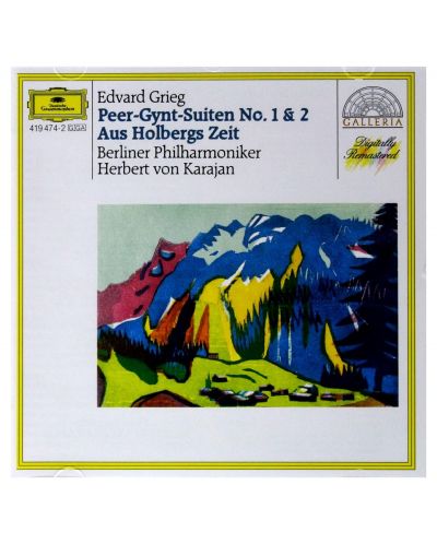 Herbert von Karajan - Grieg: Peer Gynt Suites Nos.1 & 2; from Holberg's Time; Sigurd Jorsalfar (CD) - 1