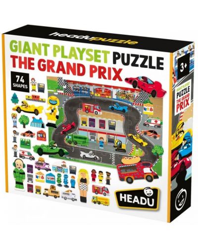 Puzzle gigant Headu - The Gran Prix - 1