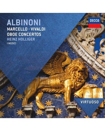 Heinz Holliger - Albinoni Oboe Concertos + Concertos by Marcello & Vivaldi (CD) - 1