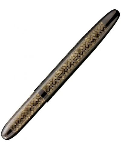Pix Fisher Space Pen 400 - Black Titanium Nitride, împletitură celtică - 2