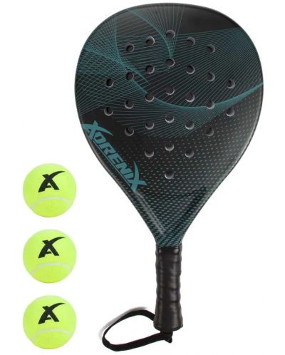 Racheta de padel tenis Toi Toys - Adrenix, cu 3 bile, sortiment  - 4