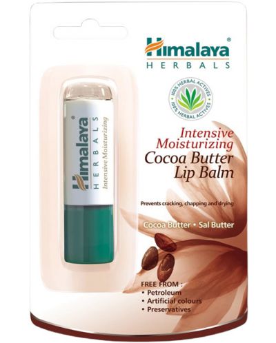 Himalaya Balsam de buze, Unt de cacao, 4.5 g