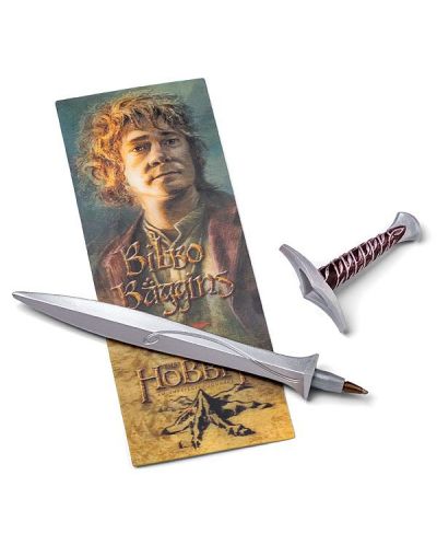 Stilou si semn de carte The Noble Collection Movies: The Hobbit - Sting Sword - 2