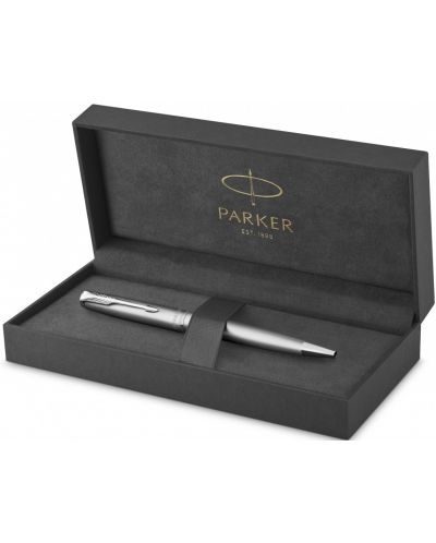 Parker Sonnet Essential - Argintiu, cu carcasă - 3