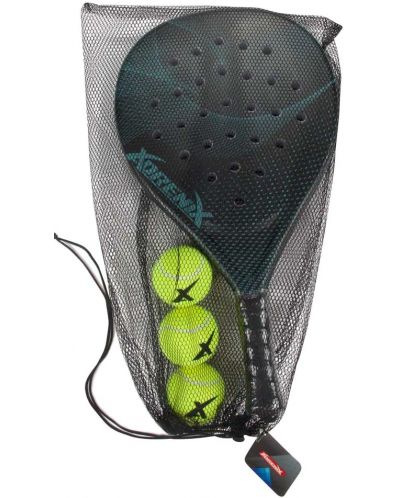 Racheta de padel tenis Toi Toys - Adrenix, cu 3 bile, sortiment  - 2