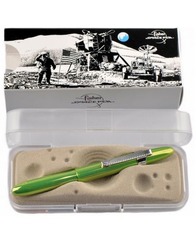Pix Fisher Space Pen 400 - Aurora Borealis Green Bullet - 3