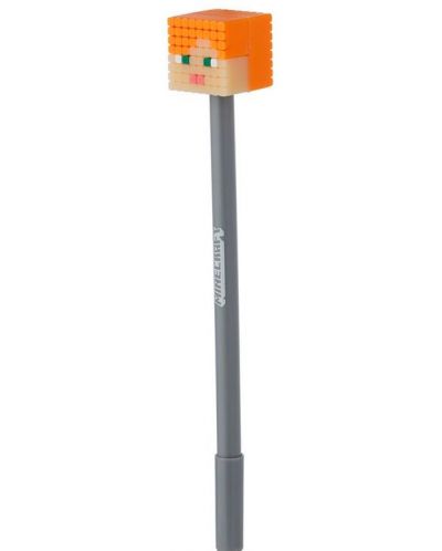 Stilou Puckator cu capac - Minecraft, asortiment - 8
