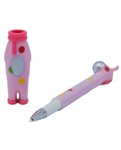 Pix cu jucărie - Girafă roz - 3