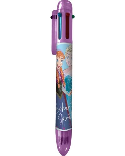 Stilou cu 6 culori pentru copii - Frozen - 1
