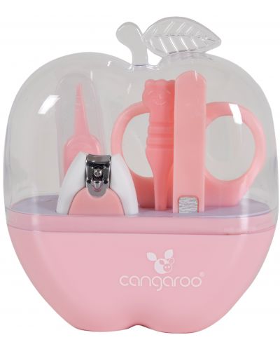 Set de igienă Cangaroo - Măr, roz - 1