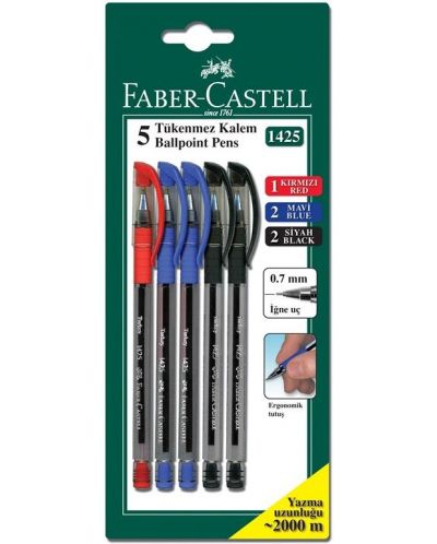 Stilou Faber-Castell - 5 bucăți - 1