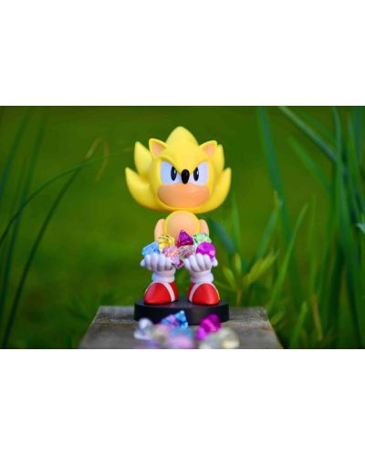 Holder EXG Cable Guy Games: Sonic - Super Sonic, 20 cm - 7