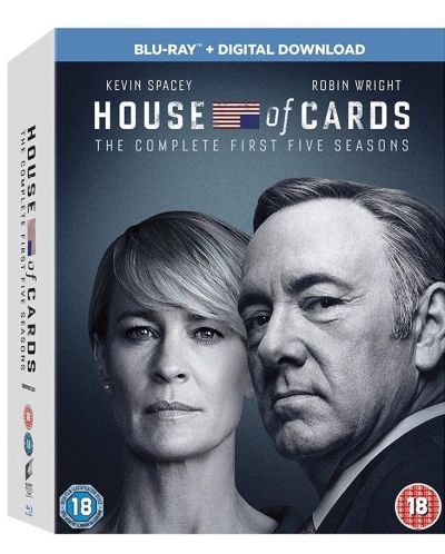 House Of Cards - Seasons 1 - 5 (Blu-Ray)	 - 1