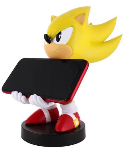 Holder EXG Cable Guy Games: Sonic - Super Sonic, 20 cm - 6