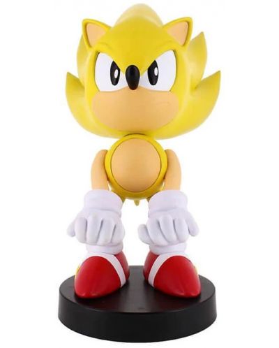 Holder EXG Cable Guy Games: Sonic - Super Sonic, 20 cm - 1