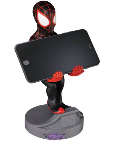 Suport telefon EXG Marvel: Spider-Man - Miles Morales, 20 cm - 6