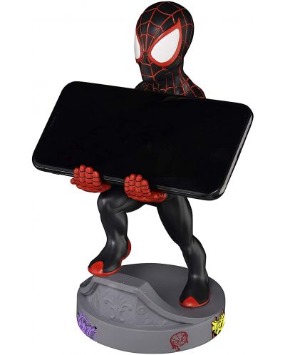 Suport telefon EXG Marvel: Spider-Man - Miles Morales, 20 cm - 5