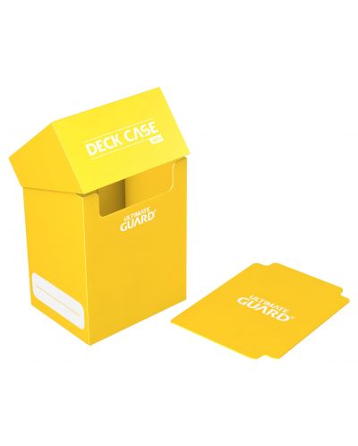 Ultimate Guard Deck Case 80+ Standard Size Yellow - 3