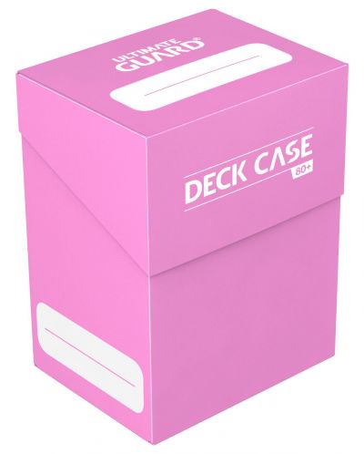Ultimate Guard Deck Case 80+ Standard Size Pink - 1