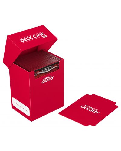 Ultimate Guard Deck Case 80+ Standard Size Red - 4
