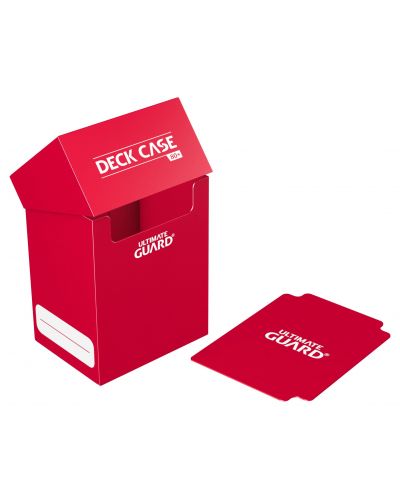 Ultimate Guard Deck Case 80+ Standard Size Red - 3