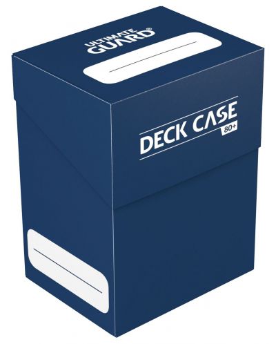 Ultimate Guard Deck Case 80+ Standard Size Blue	 - 1