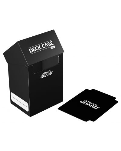 Ultimate Guard Deck Case 80+ Standard Size Black	 - 3