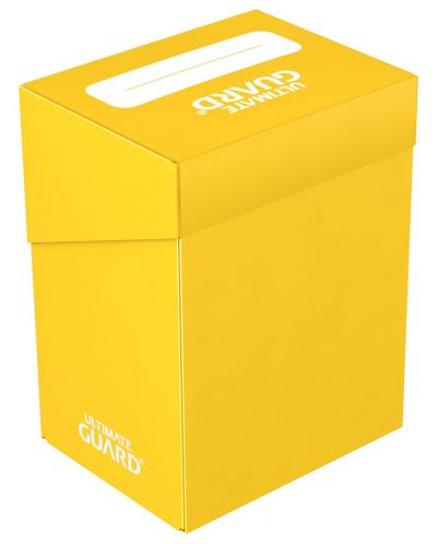 Ultimate Guard Deck Case 80+ Standard Size Yellow - 2